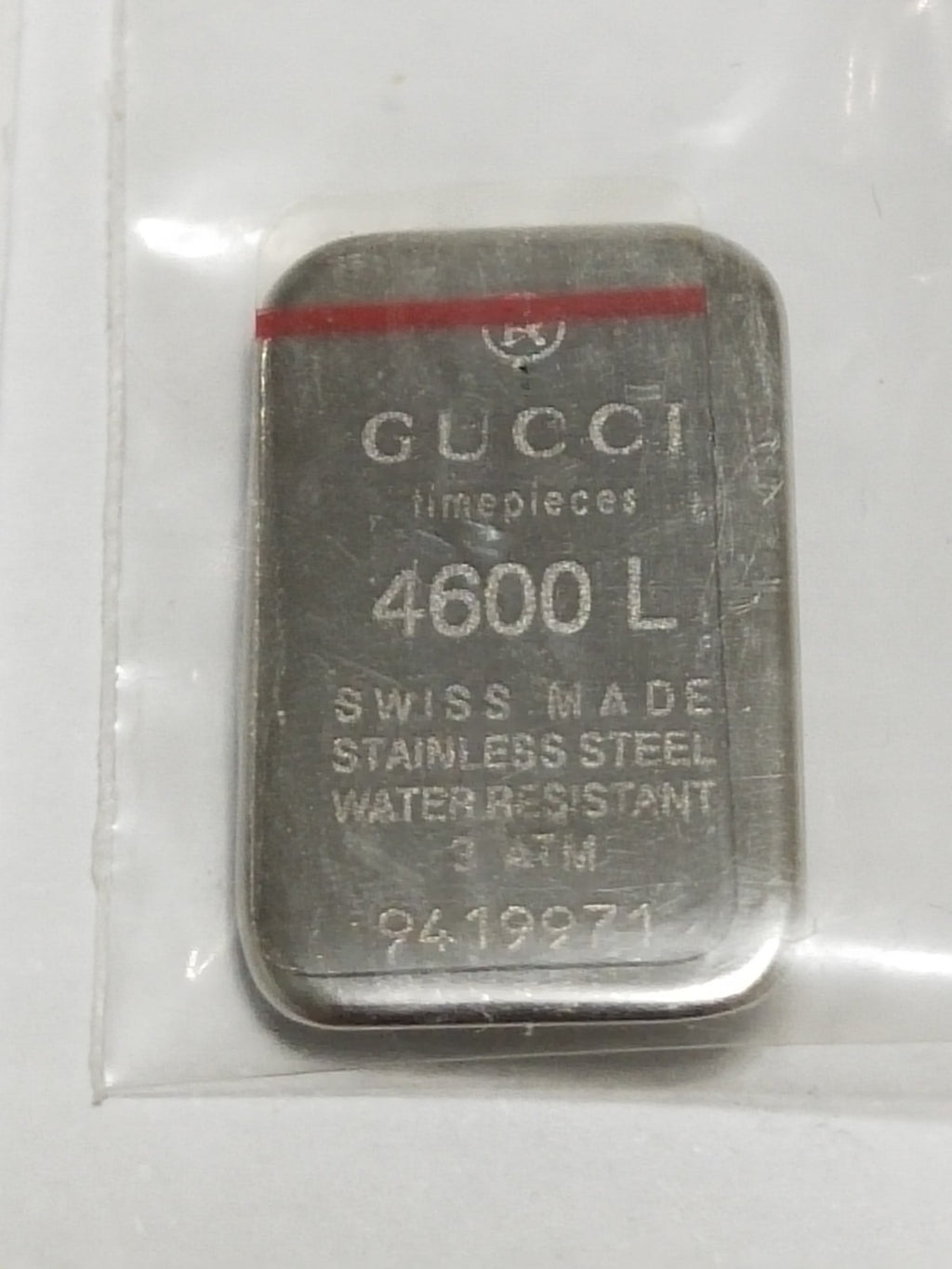 GUCCI Original /  Case Back/ Part No. 4600L