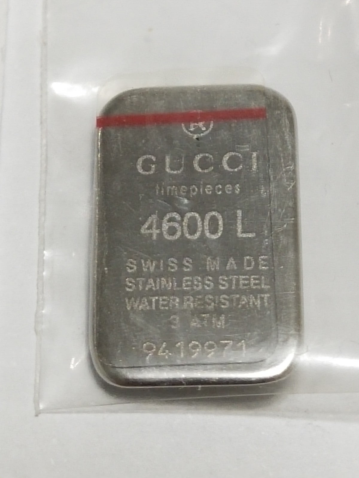 GUCCI Original /  Case Back/ Part No. 4600L