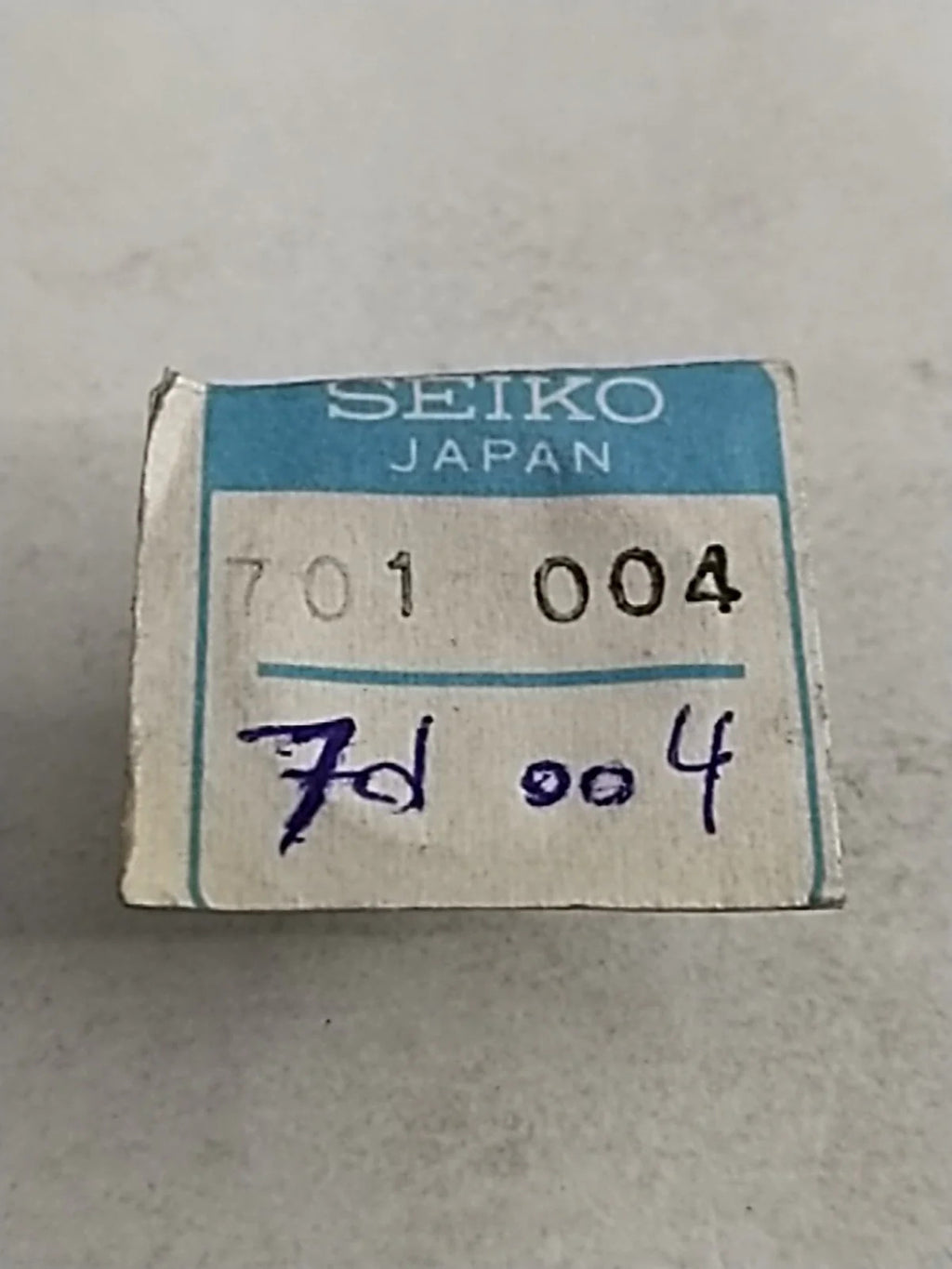 NOS Seiko Parts 701 004