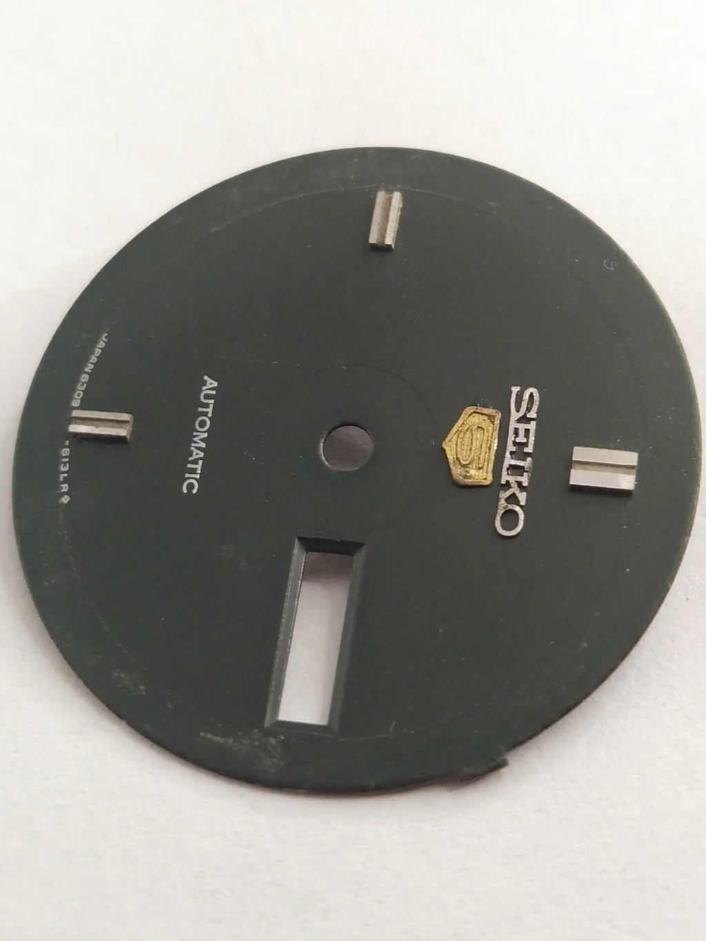 Original Seiko Dial 6309-613LR dark green color / used