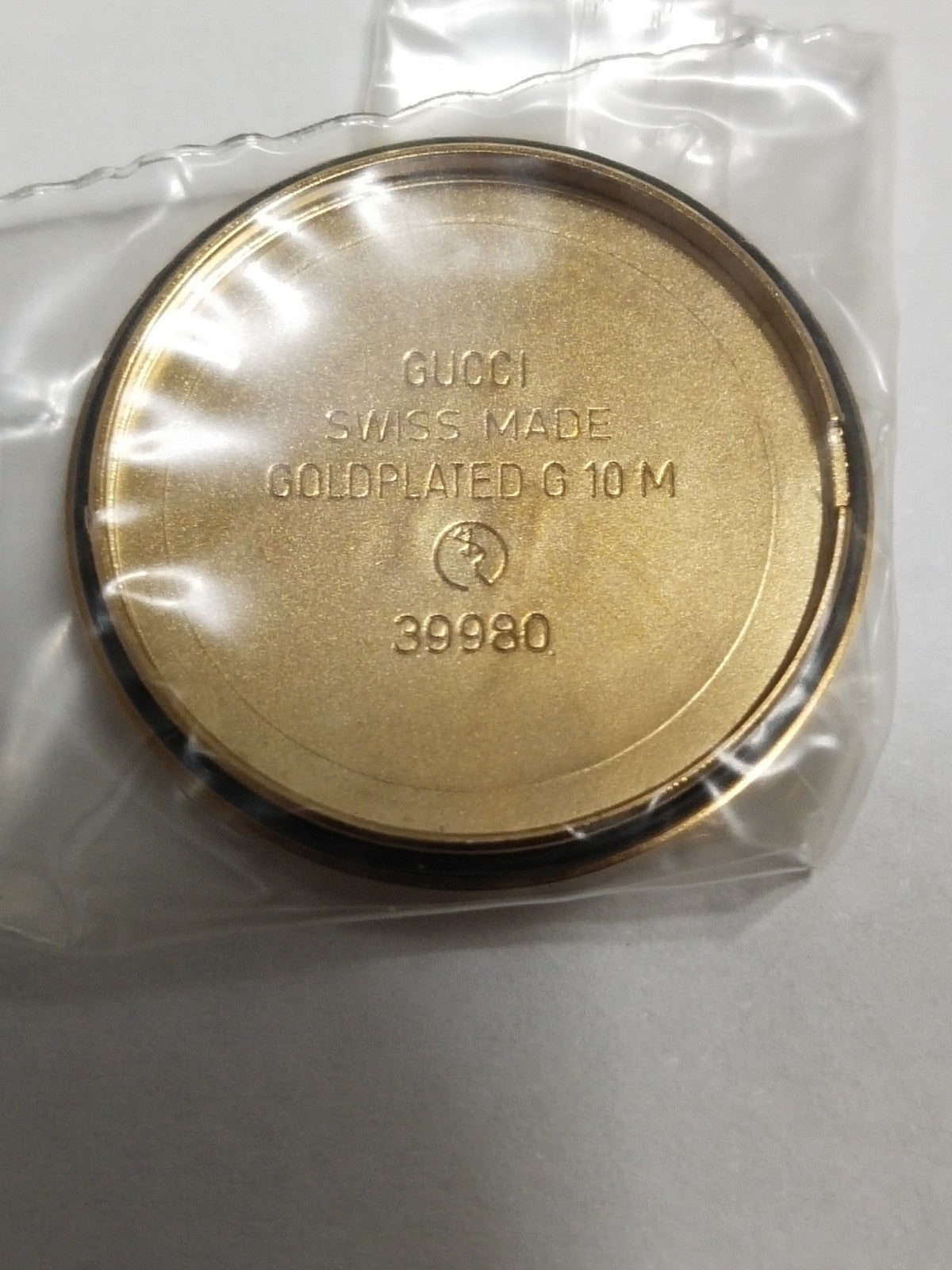 GUCCI Original / Complete Case/ Part No. 102.6500.2.3/ 6500L Gold color 