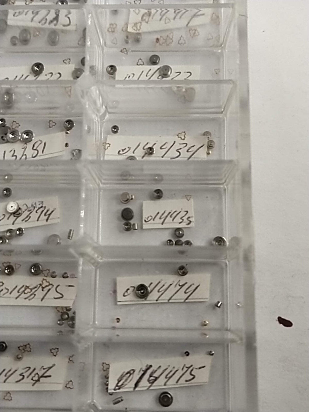 Original Seiko Diashock/ Lower / Cap /Spring/ part . 014 ..... Choose from the