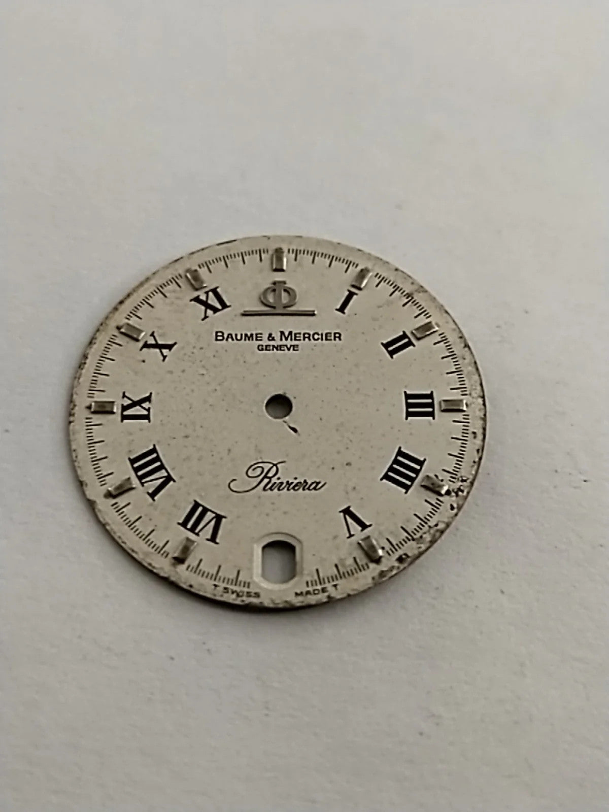 Original Dial /BAUME & MERCER/- used