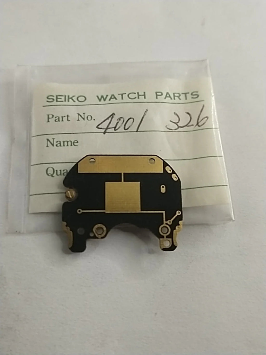 NOS Circuit Plock Seiko Digital Part . 4001 326
