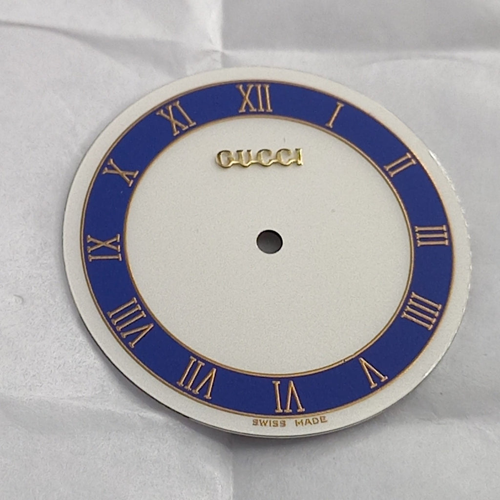 GUCCI Original/ CADRAN BLEU ET NACRE 2000M / Part No. 051.022/ MULTI color 