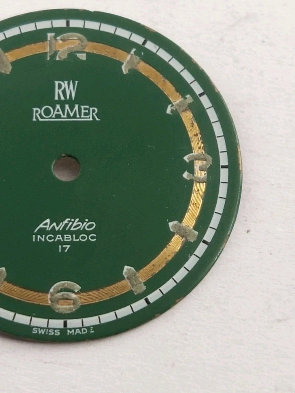 Original Dial / ROAMER/green color used