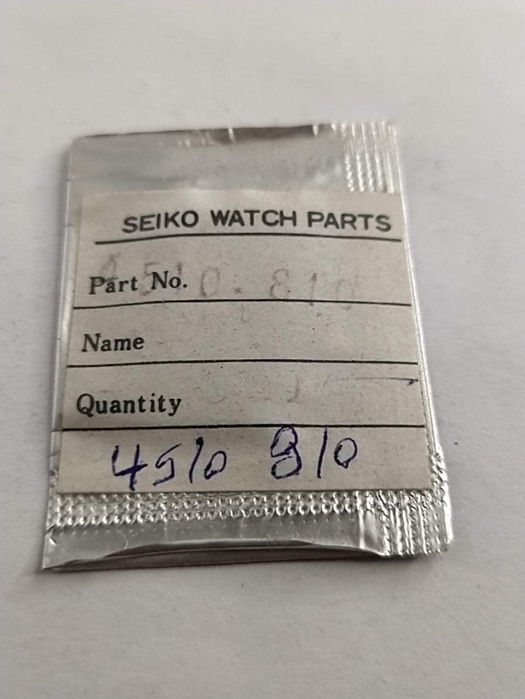 NOS Seiko 4510 810 Liquid Crystal Panel LCD Cal /Y729A/