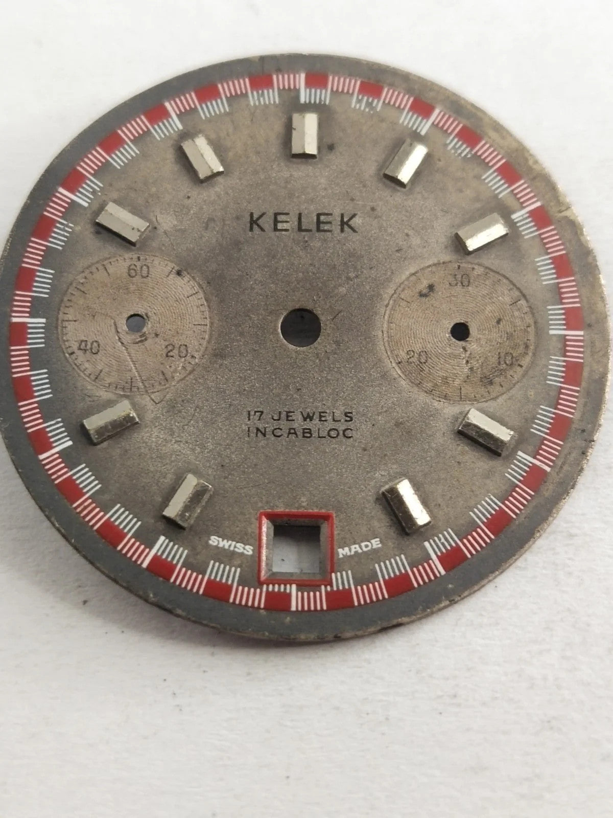 Original Dial / KELEK / Breitling FLieger Pilot chronograph 7753 Valjoux/ used