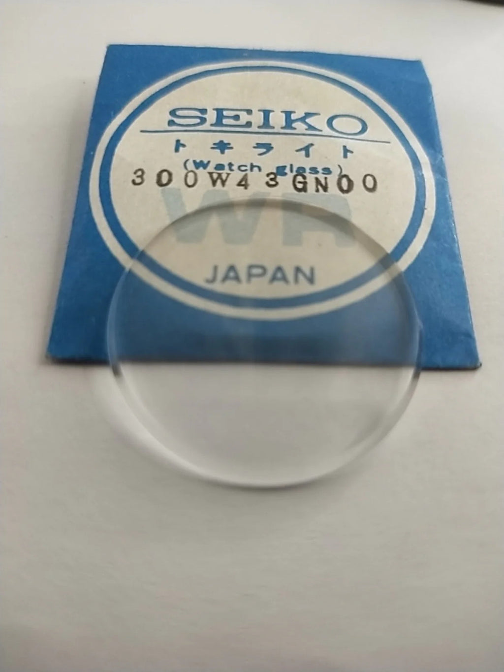 New Old Stok original Seiko glass 300W43GN