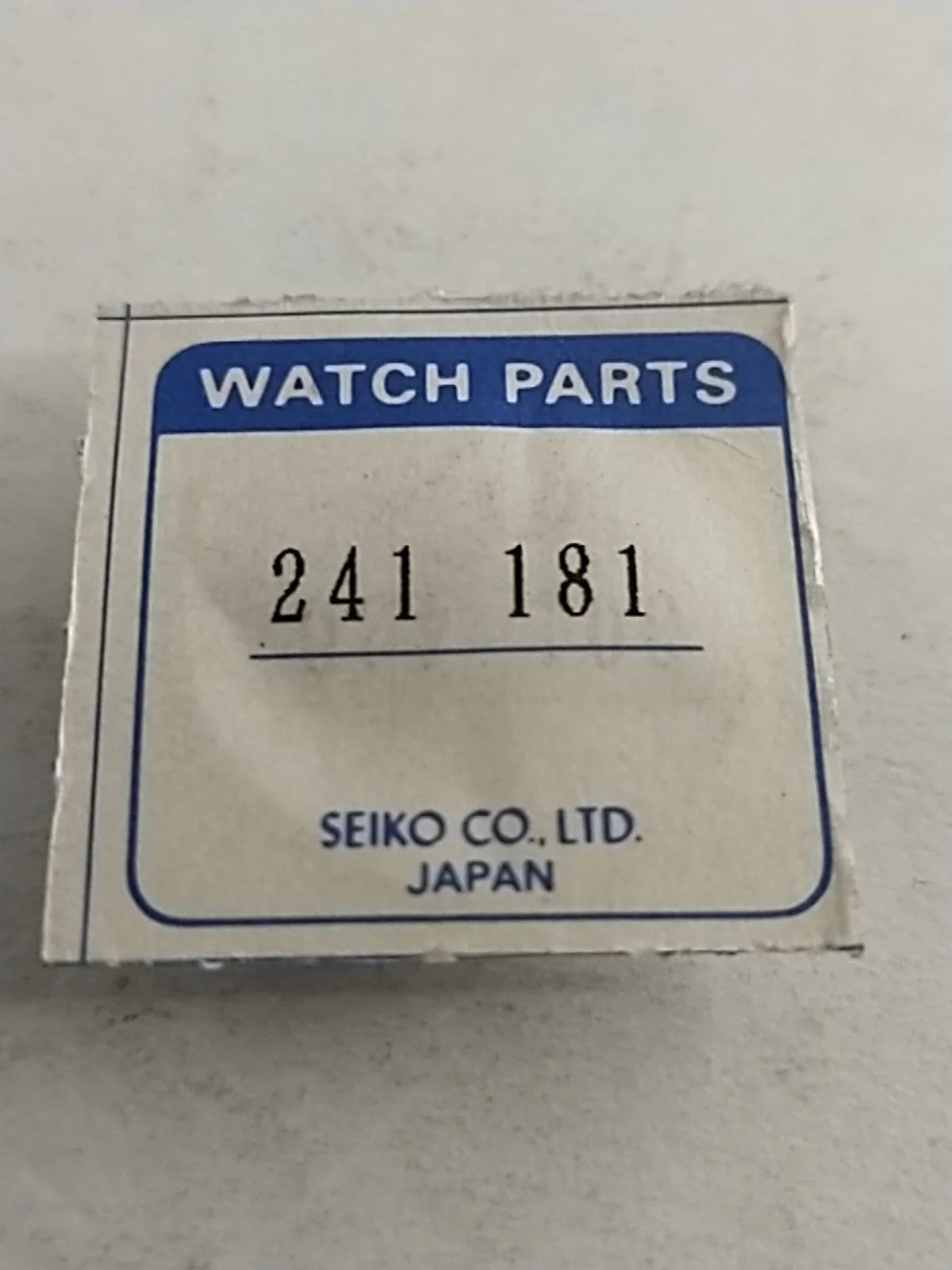 NOS Seiko Parts 241 181