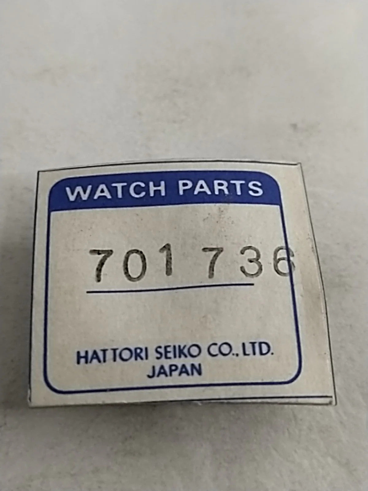 NOS Seiko Parts 701 736