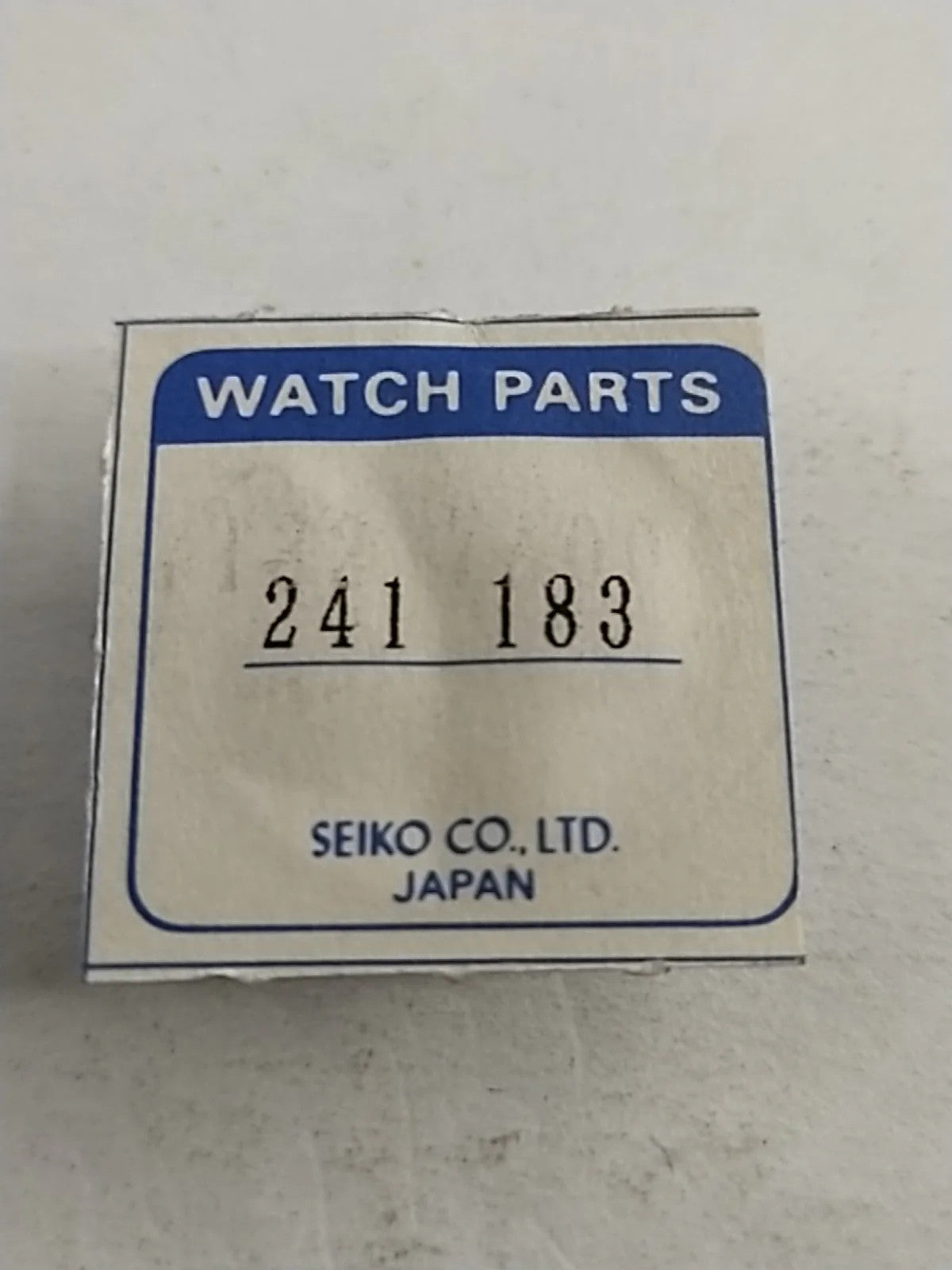 NOS Seiko Parts 241 183
