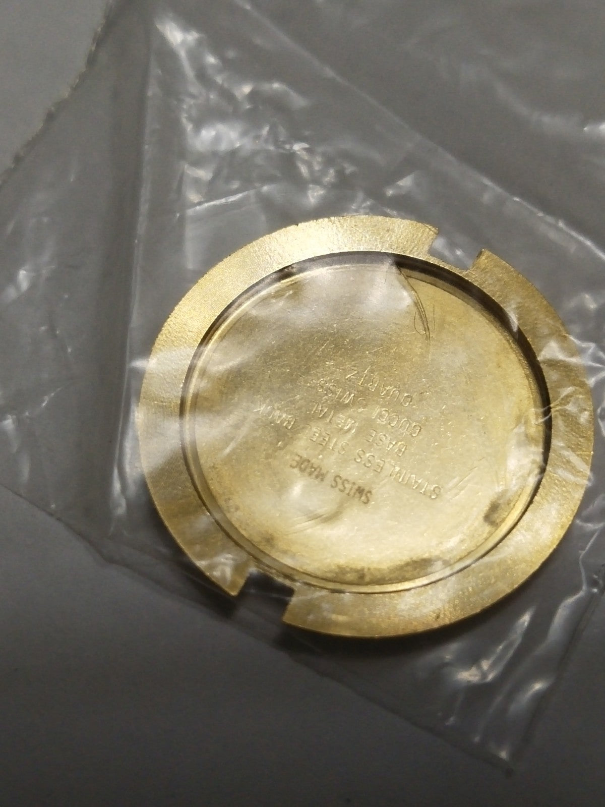 GUCCI Original / Complete Case/ Part No. 11/12.2  Gold color 