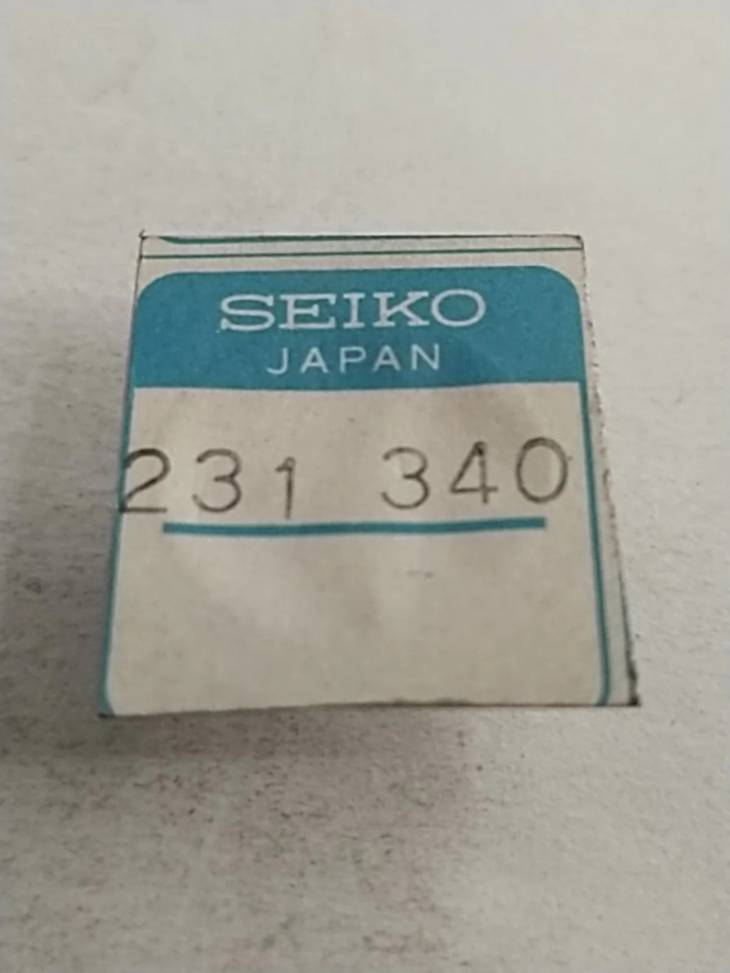 NOS Seiko Parts 231 340