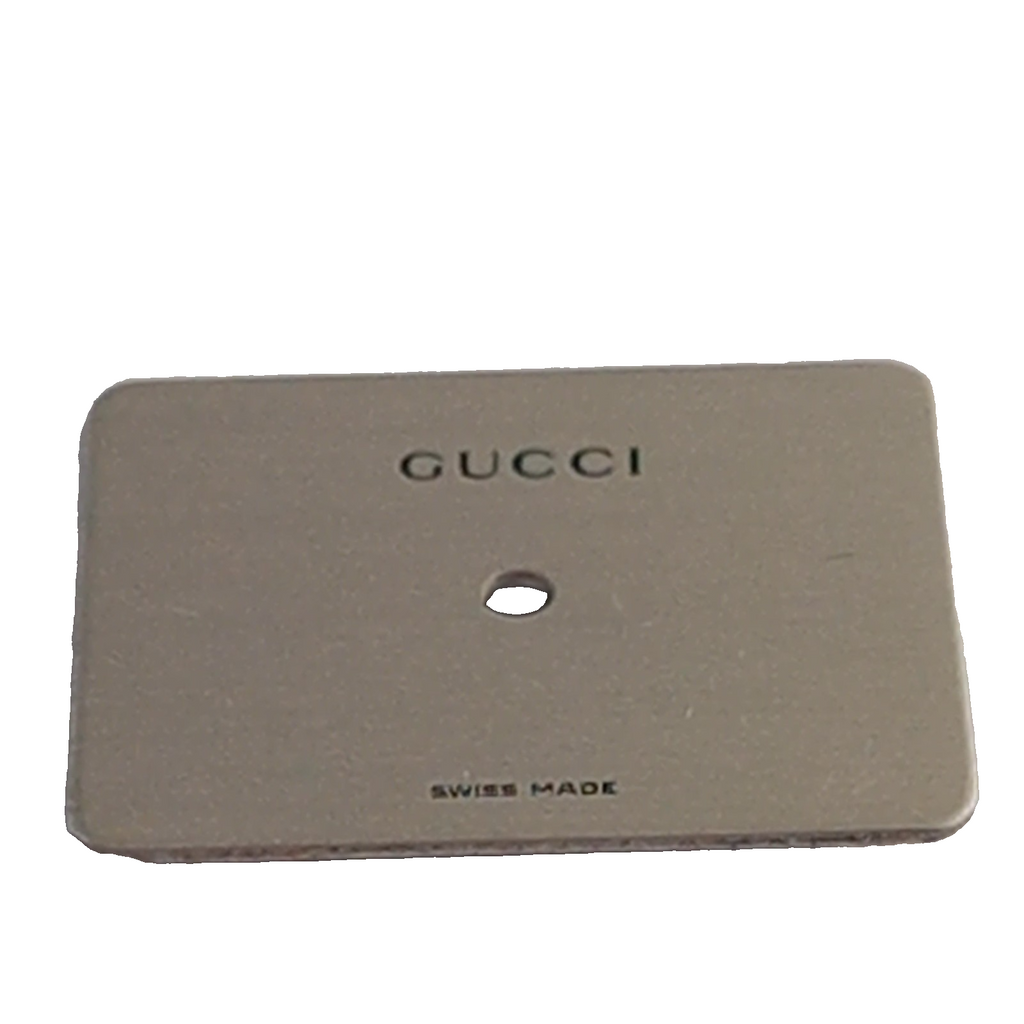 GUCCI Original /  Dail CADRAN ACIER 3600L/ Part No. 051.A332.6/ Color  SILVER