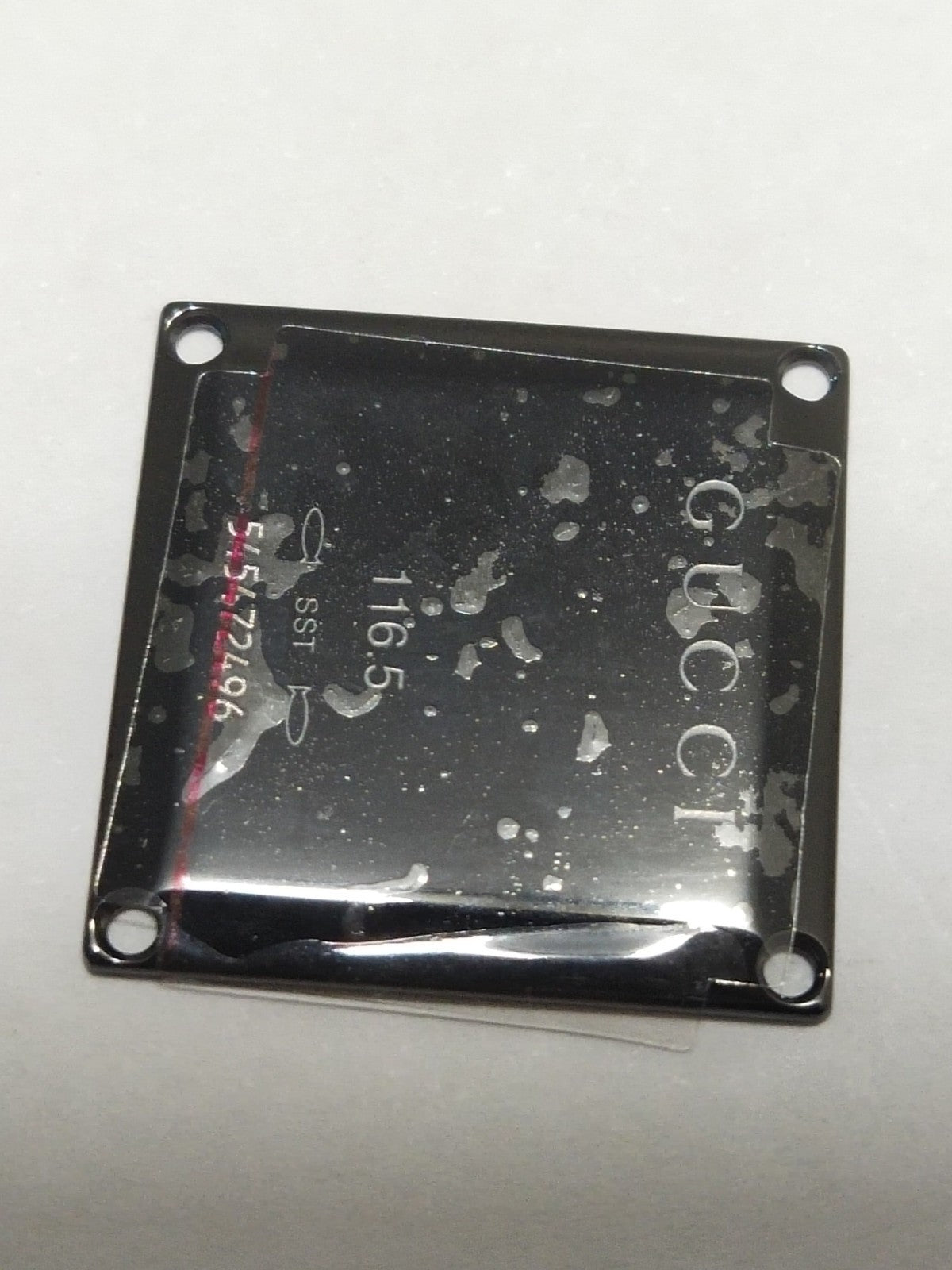 GUCCI Original /  Case Back/Black color  Part No. YDA41062