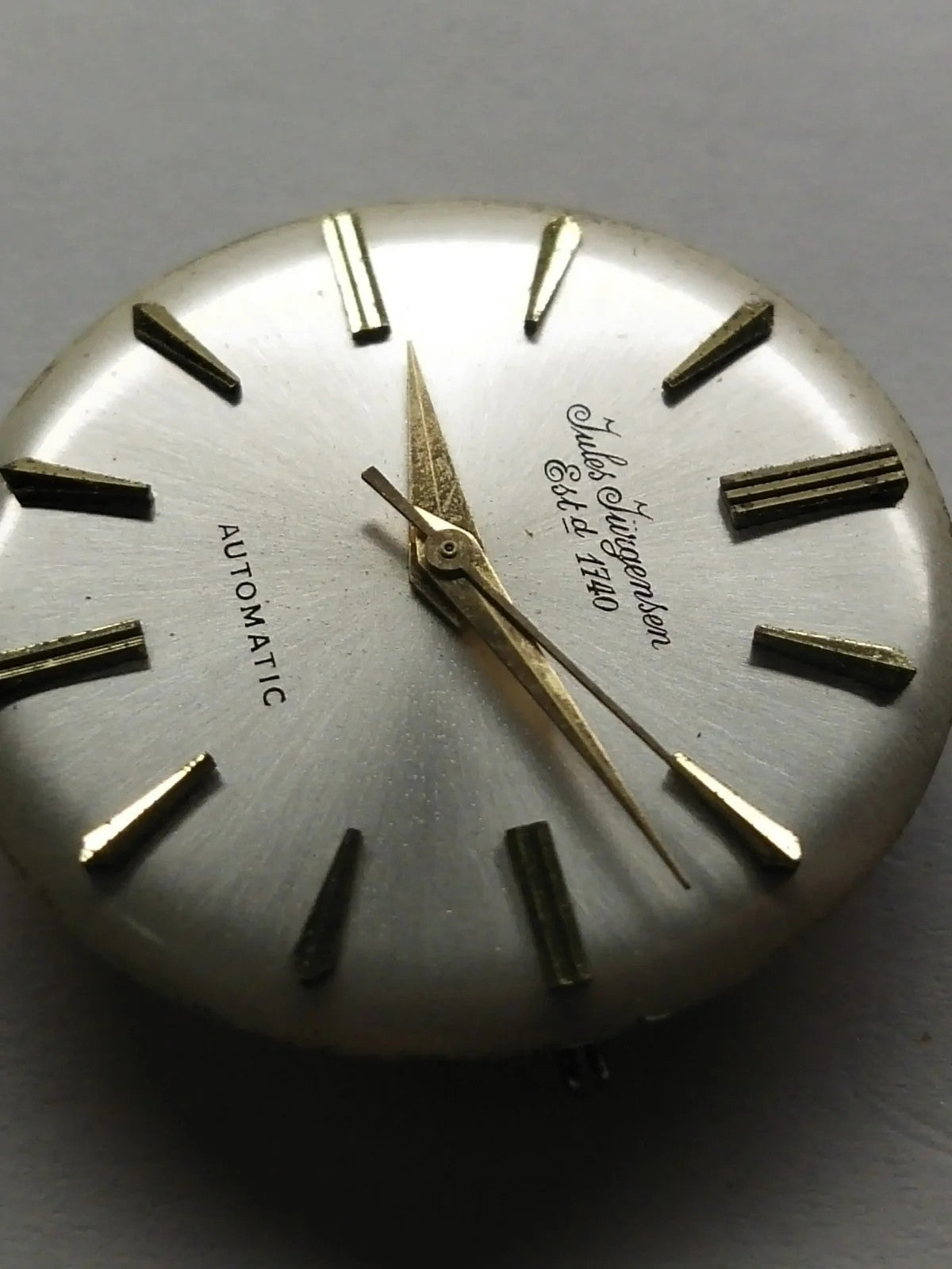 Automatic movement 47034 with dial and hands, used, complete working condition