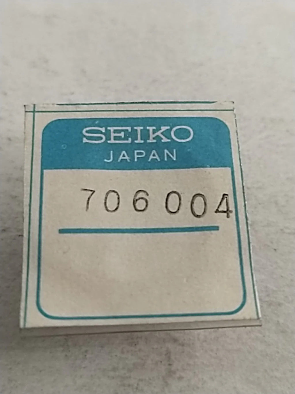 NOS Seiko Parts 706 004
