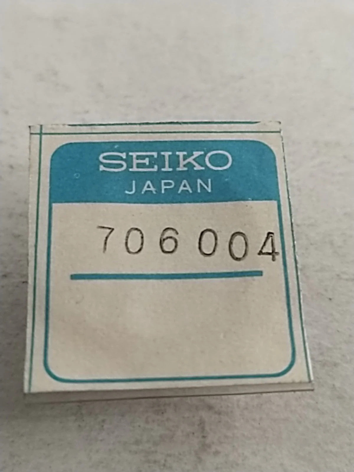 NOS Seiko Parts 706 004