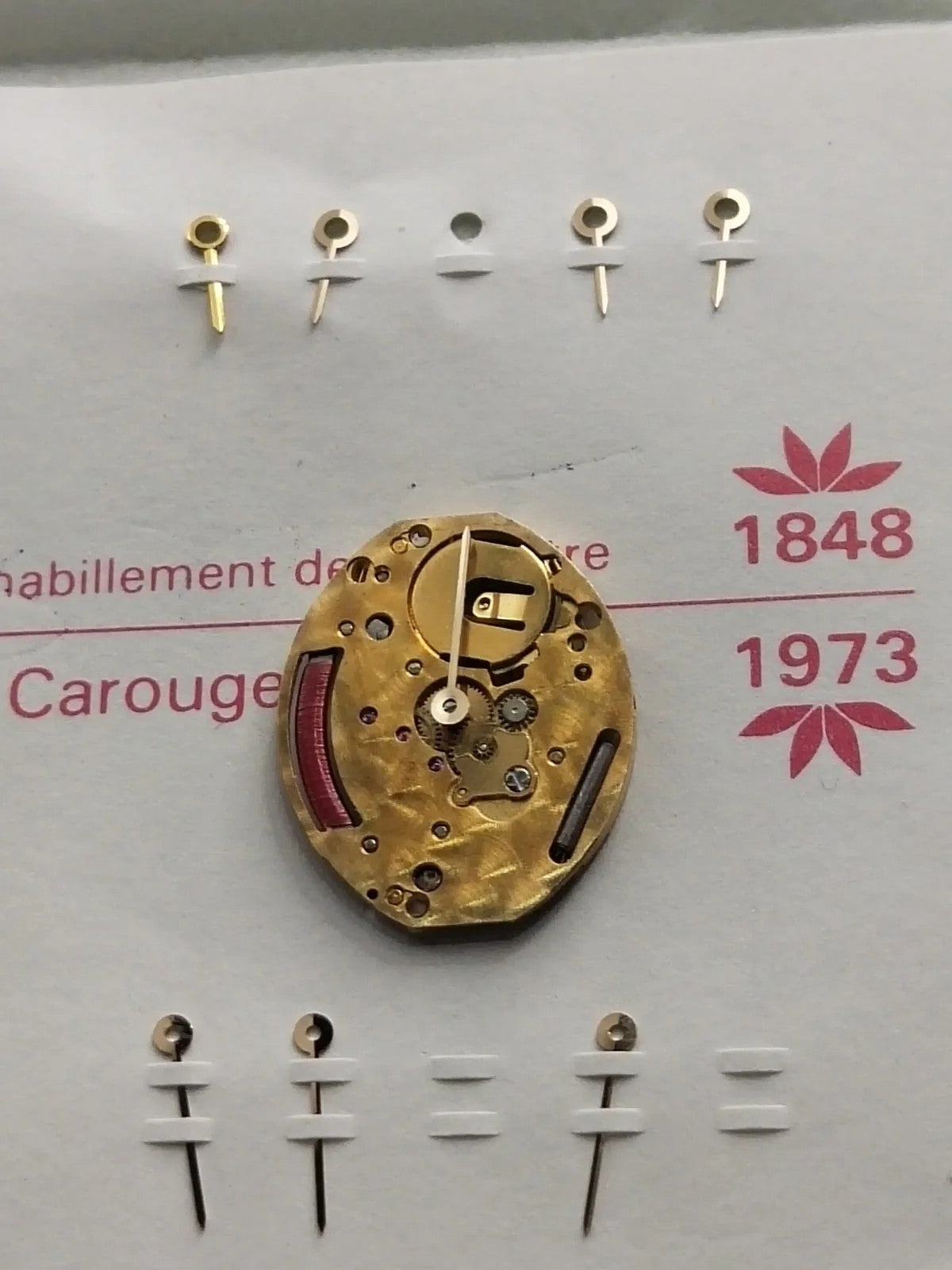 OMEGA 1459/LONGEN.L200/ ETA 281 002 Hand set / Price is for 2 hands