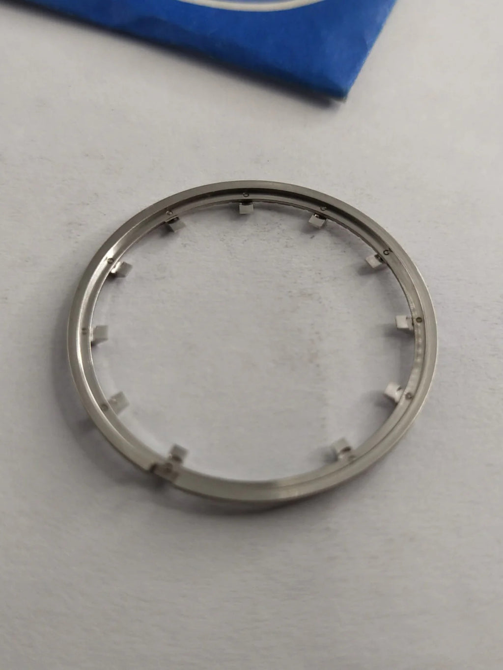 NOS Seiko Dial Ring silver color Part . 83055993