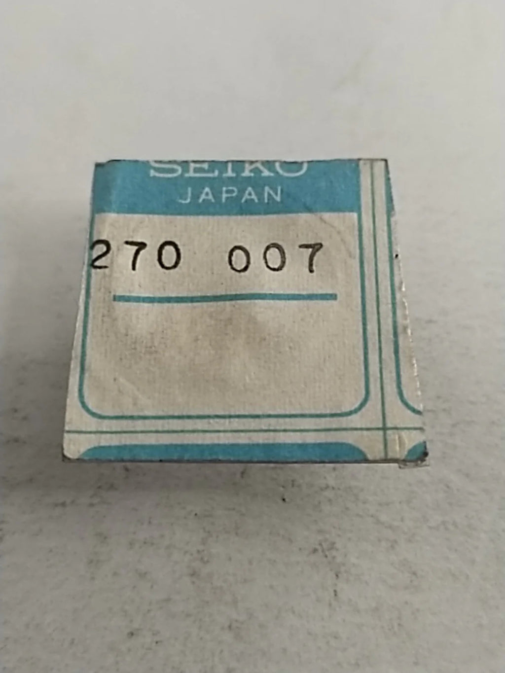 NOS Seiko Parts 270 007