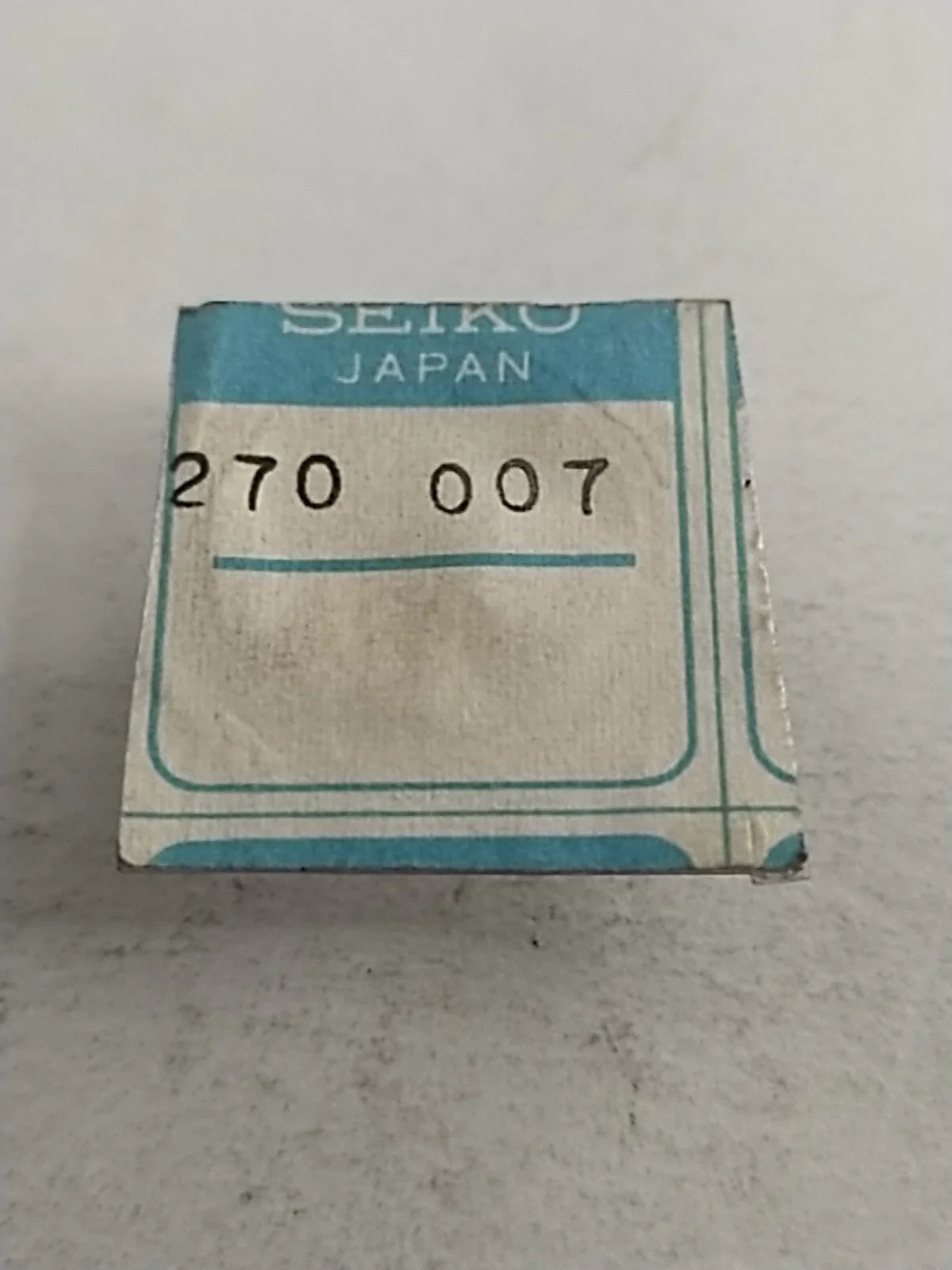 NOS Seiko Parts 270 007
