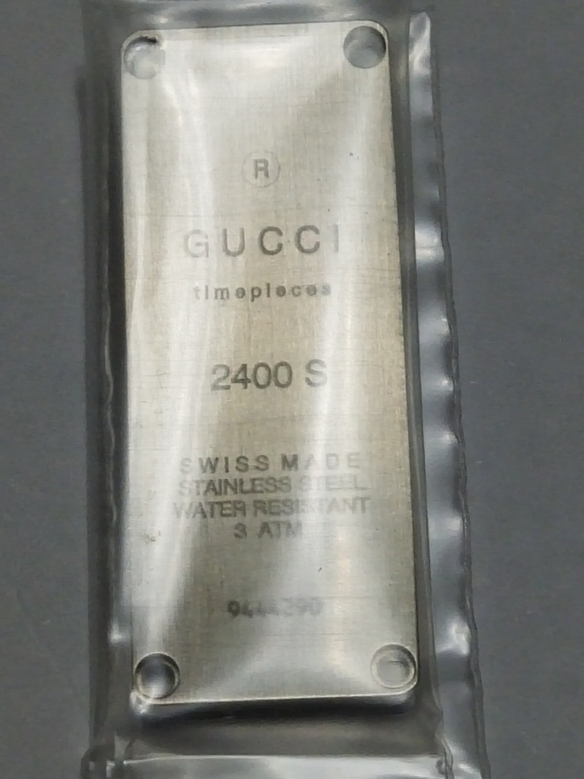 GUCCI Original /  Case Back/ Part No. 152.2400.0S