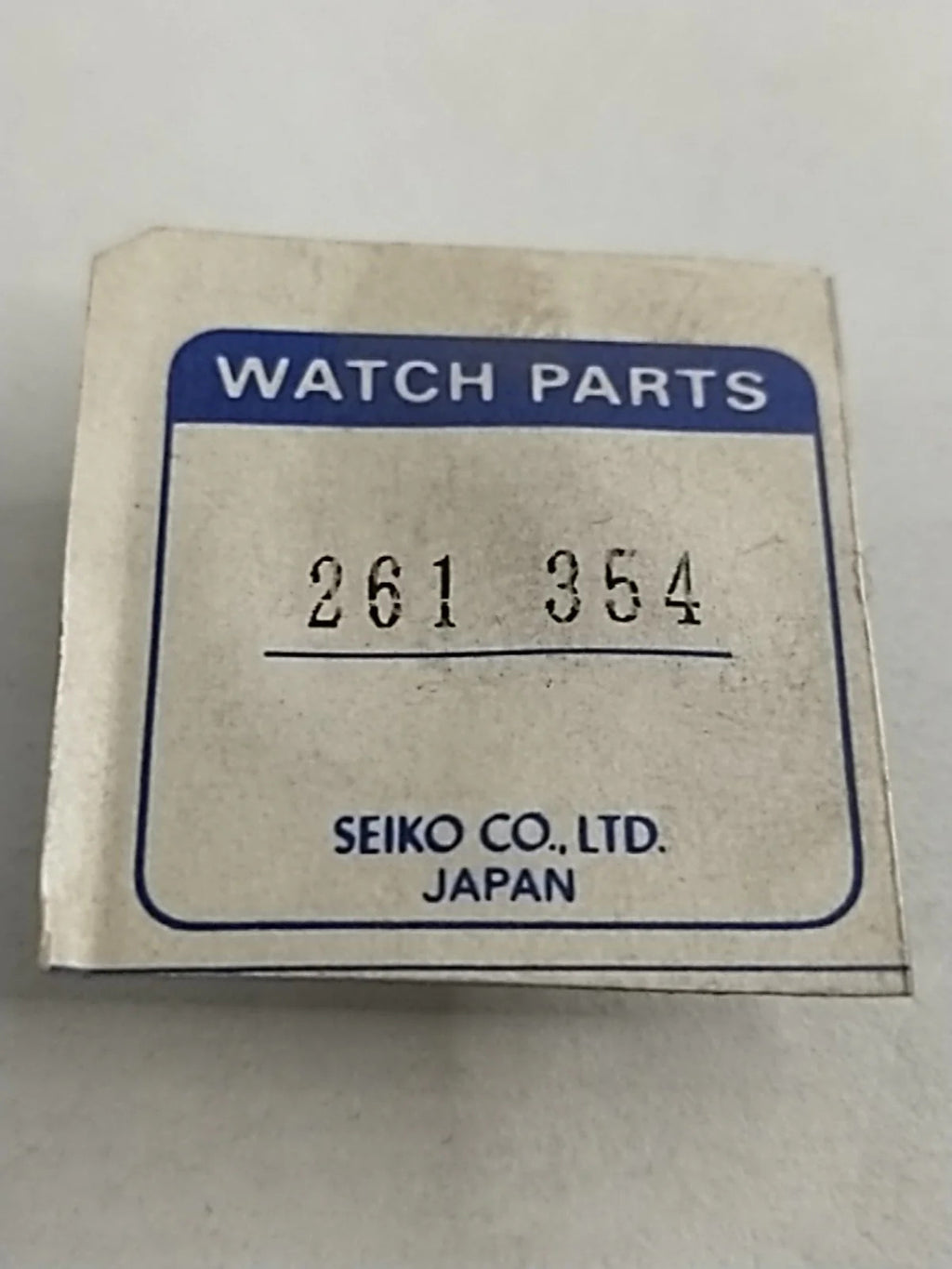 NOS Seiko Parts 261 354