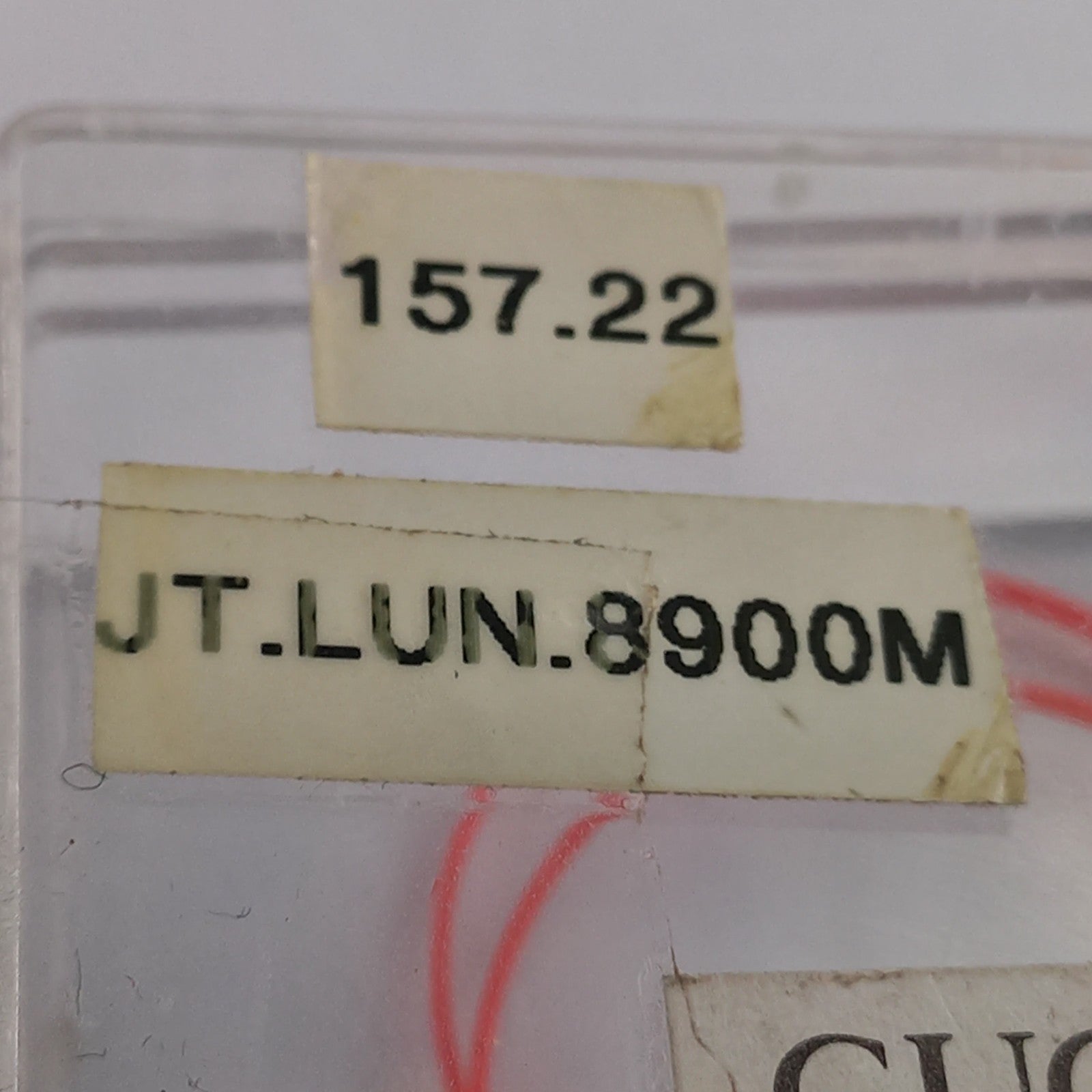 GUCCI Original Gasket BACK–Part No. 157.22 JT.LUN.8900M -New Old Stock ( 1 PS