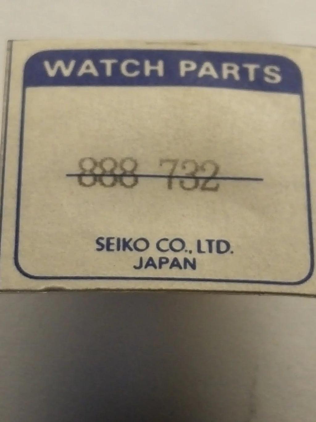 NOS Seiko Parts 888 732