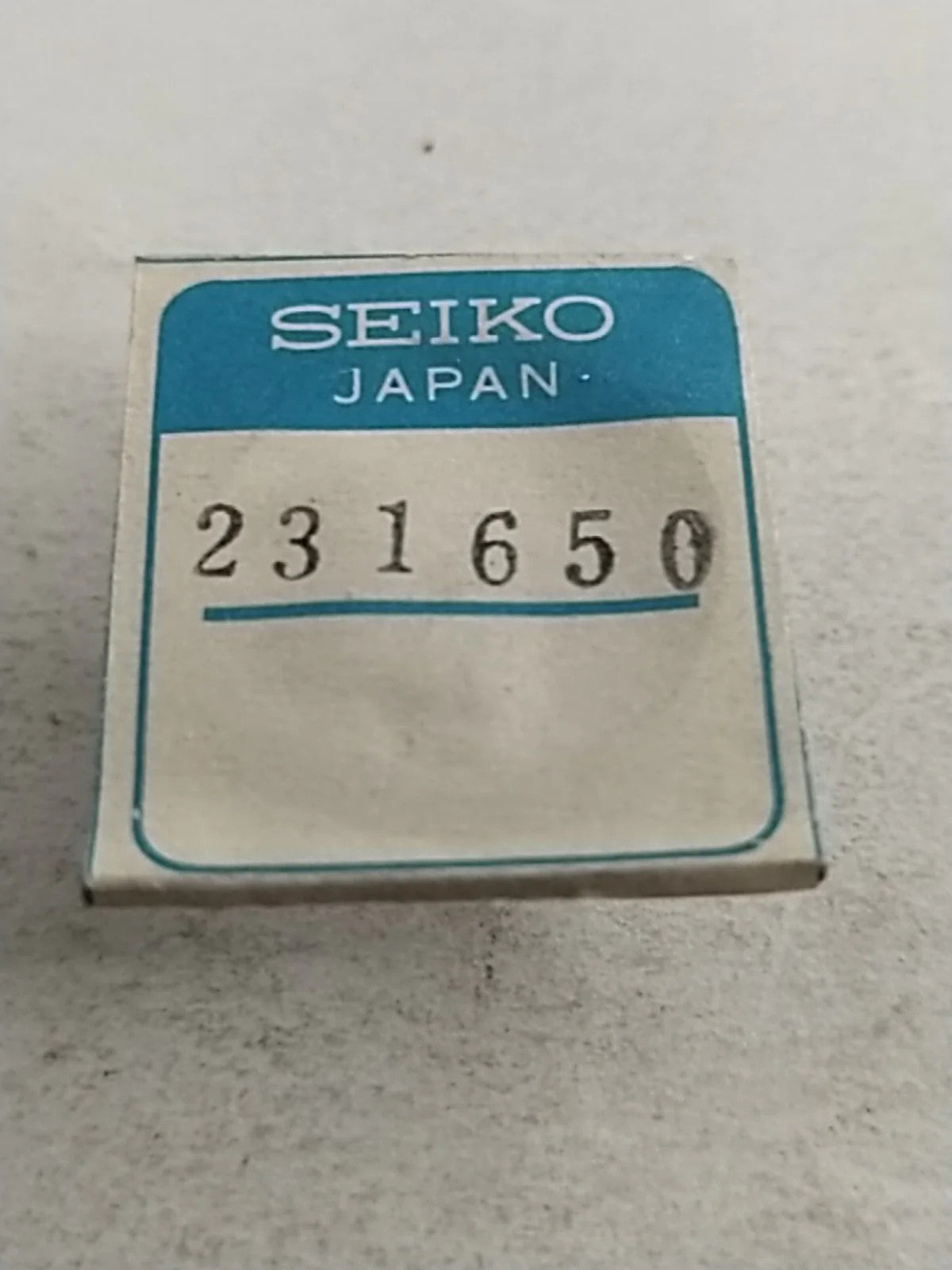 NOS Seiko Parts 231 650