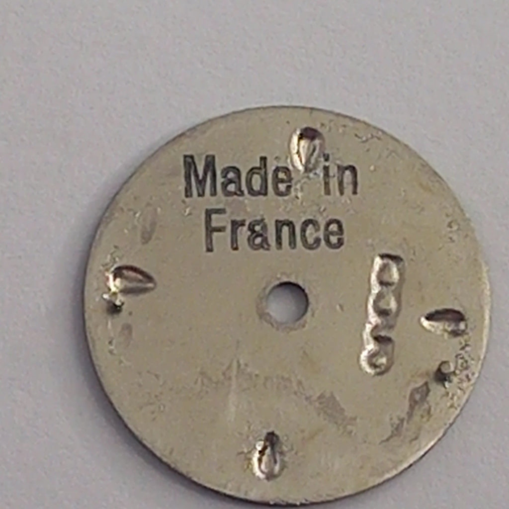 GUCCI Original /  Dail CADRAN NOIR 6500L /ACIER / Part No. 051A259/ Color  BLACK