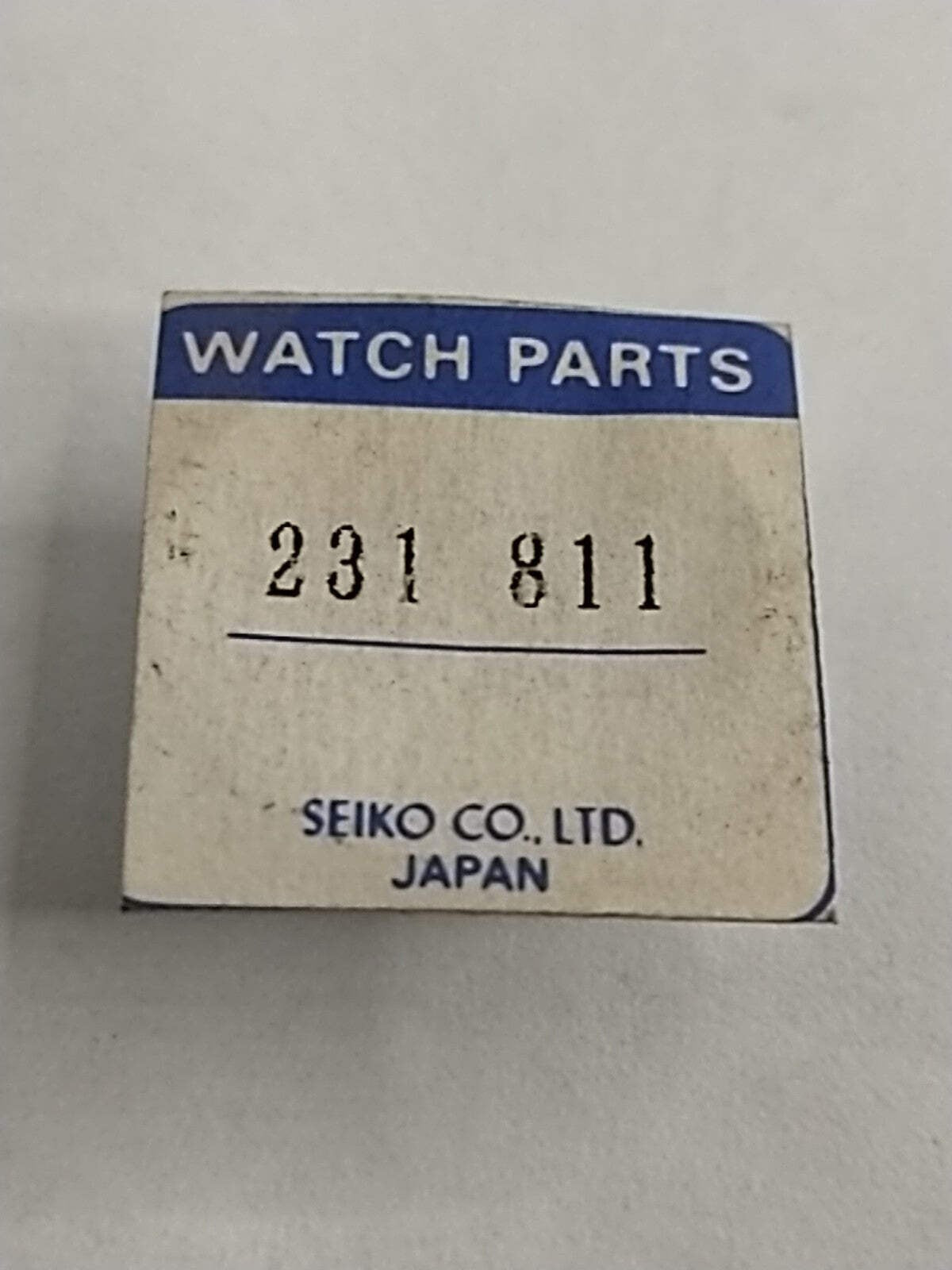 NOS Seiko Parts 231 811