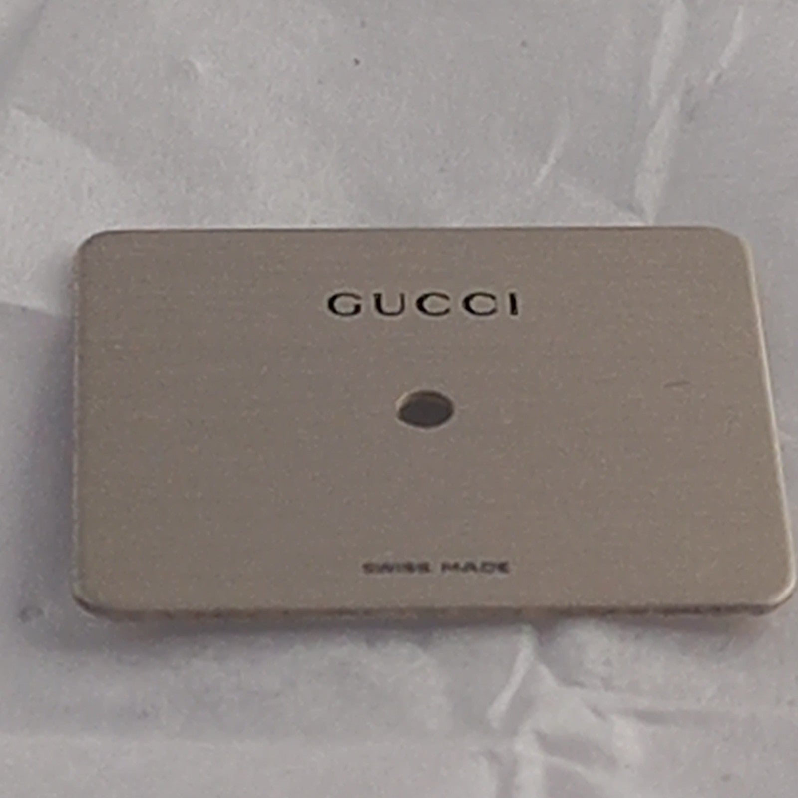 GUCCI Original /  Dail CADRAN ACIER 3600L/ Part No. 051.A332.6/ Color  SILVER