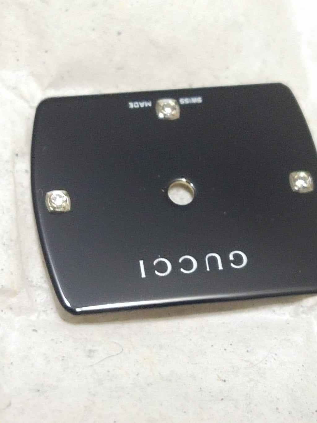 GUCCI Original / Dail  diamond/ Part No. YD05258 / black color 