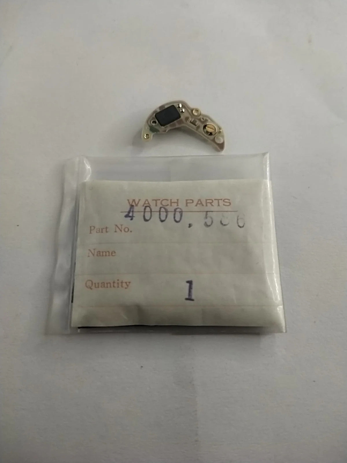 NOS circuit block Seiko Part . 4000 586