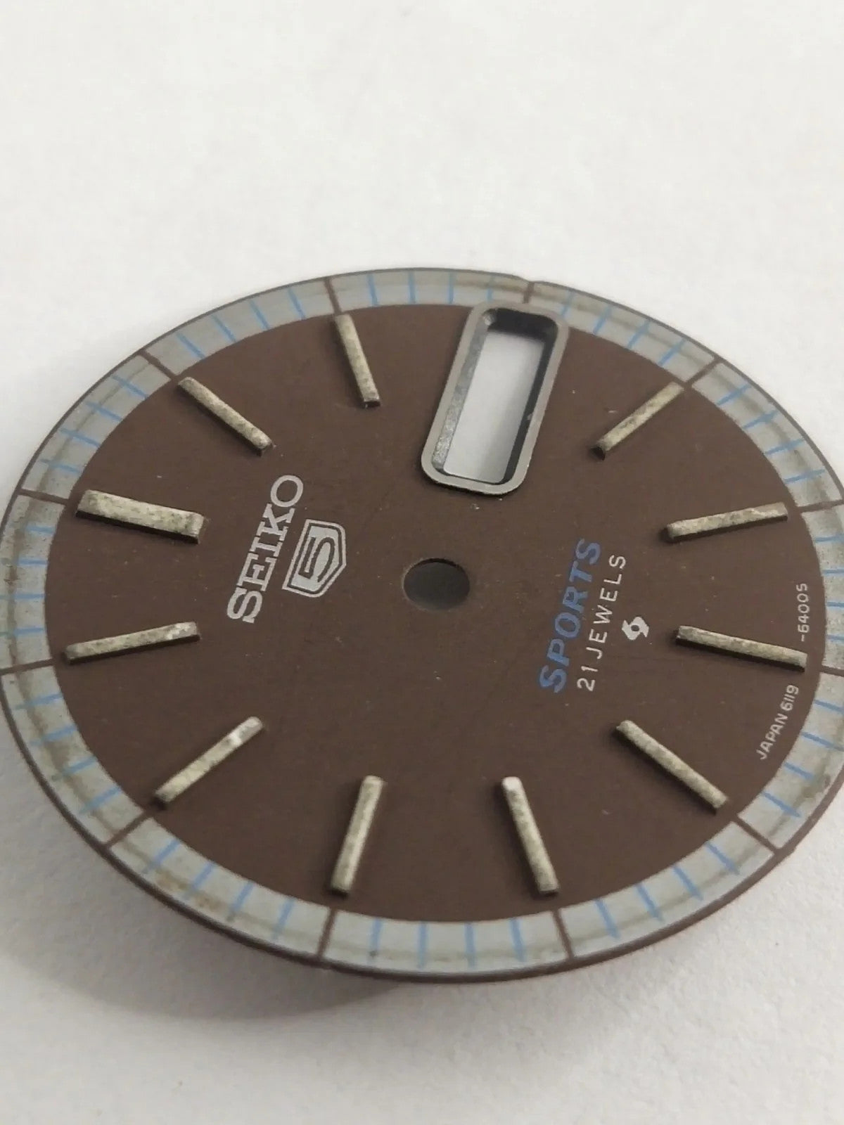 Original Seiko Dial 6119-6400C brown color / used