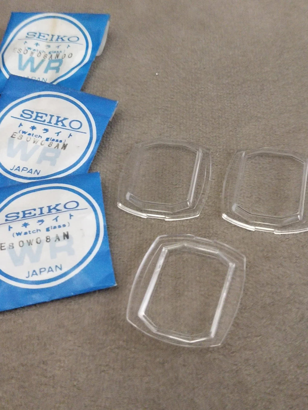 3 Pcs SEIKO GLASS Acrylic ESOW08AN