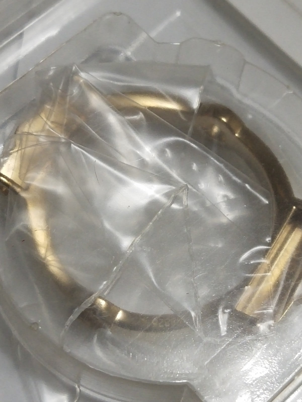 GUCCI Original / Complete Case/Without Crystal/Part No. 6600L/ Gold color 