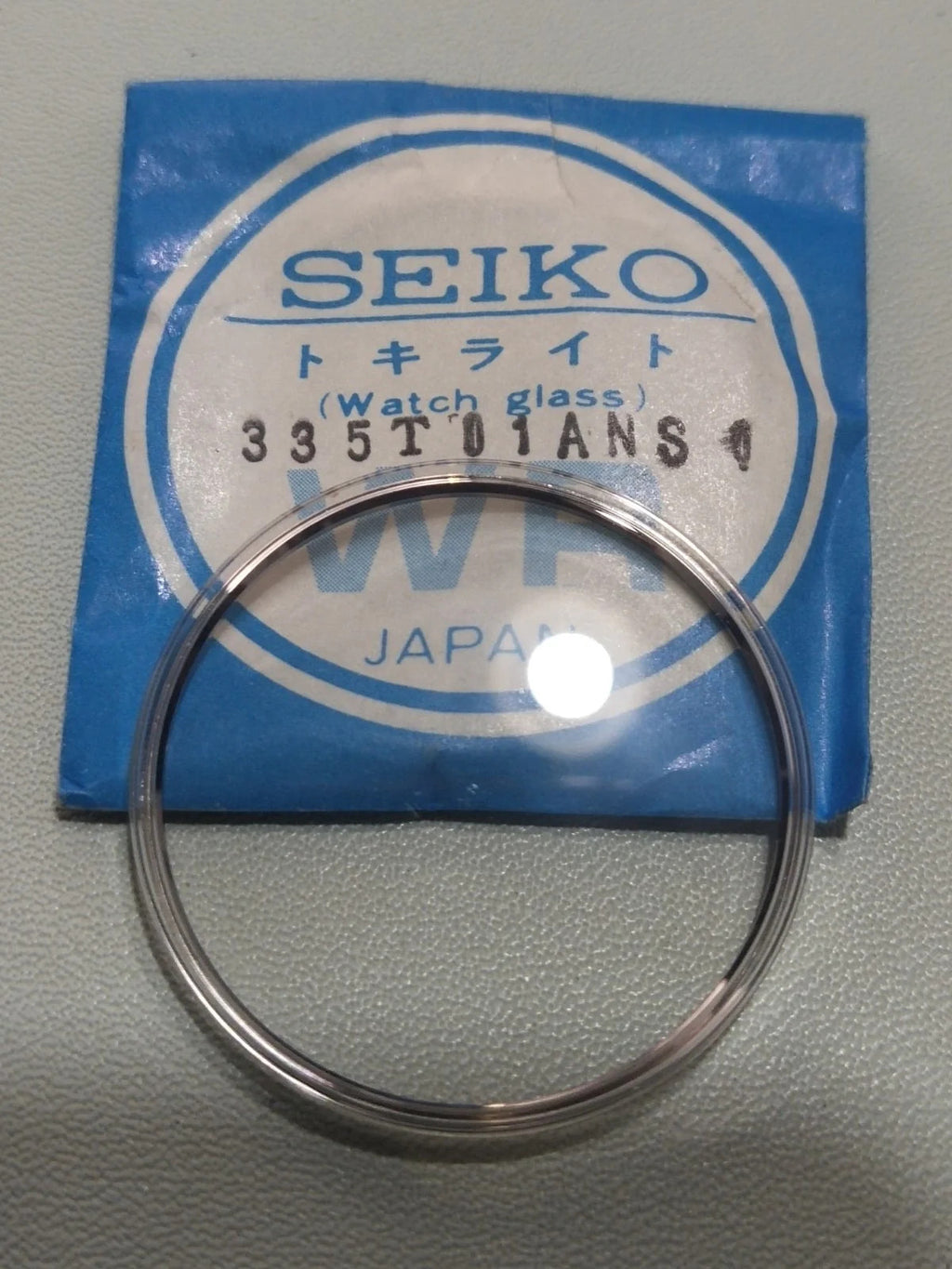 New old stock original Seiko glass Acrylic 335T01ANS