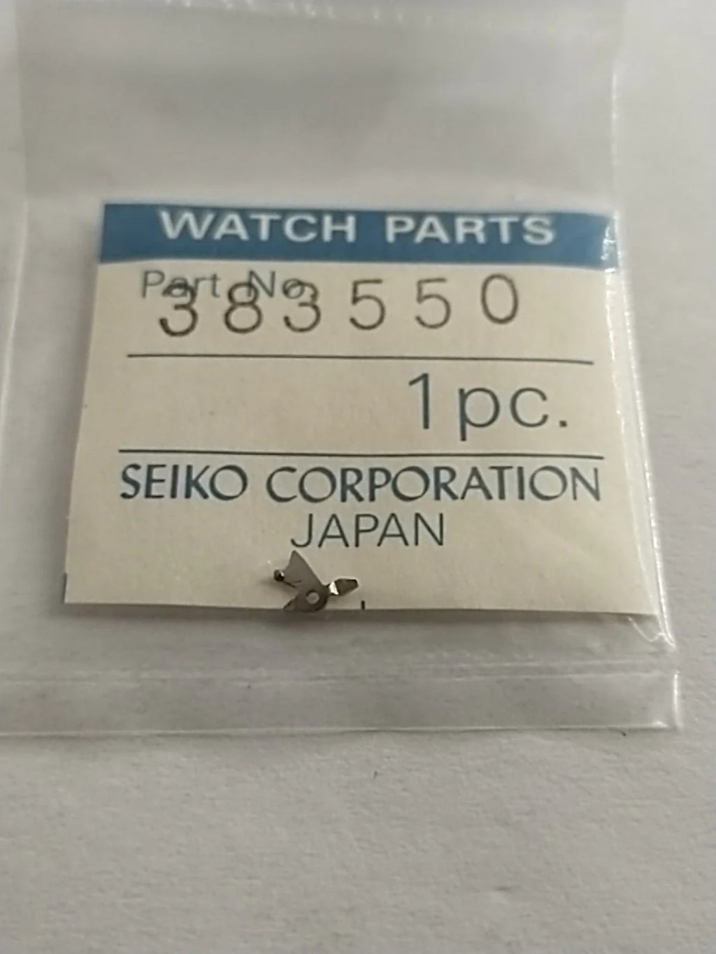 ORIGINAL SEIKO PARTS / Sitting lever/ Part . 383 550