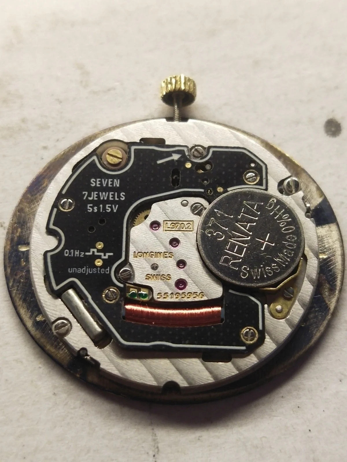 Longines L970/ETA201.101 New circuit block For 3 hands