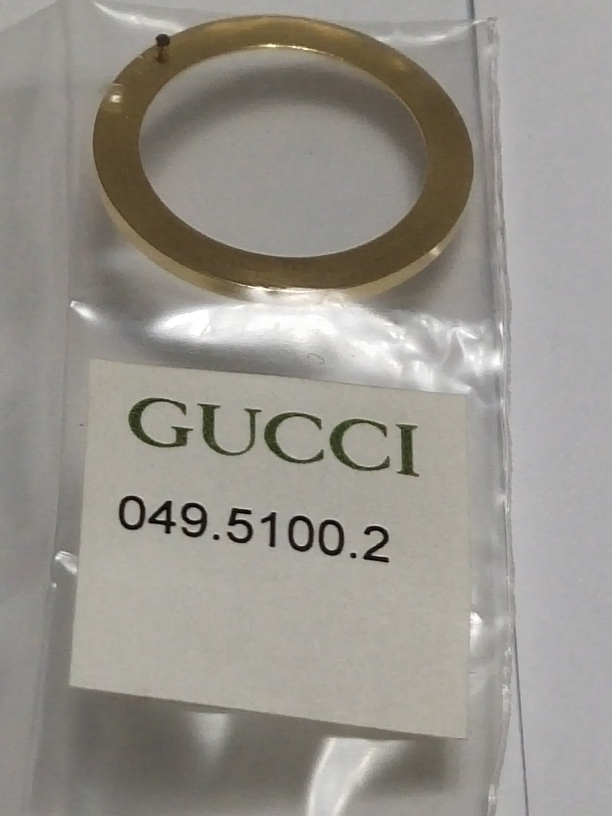 GUCCI Original / Insert Bezel/ Part No. 049.5100.2/5100L/ Gold color 