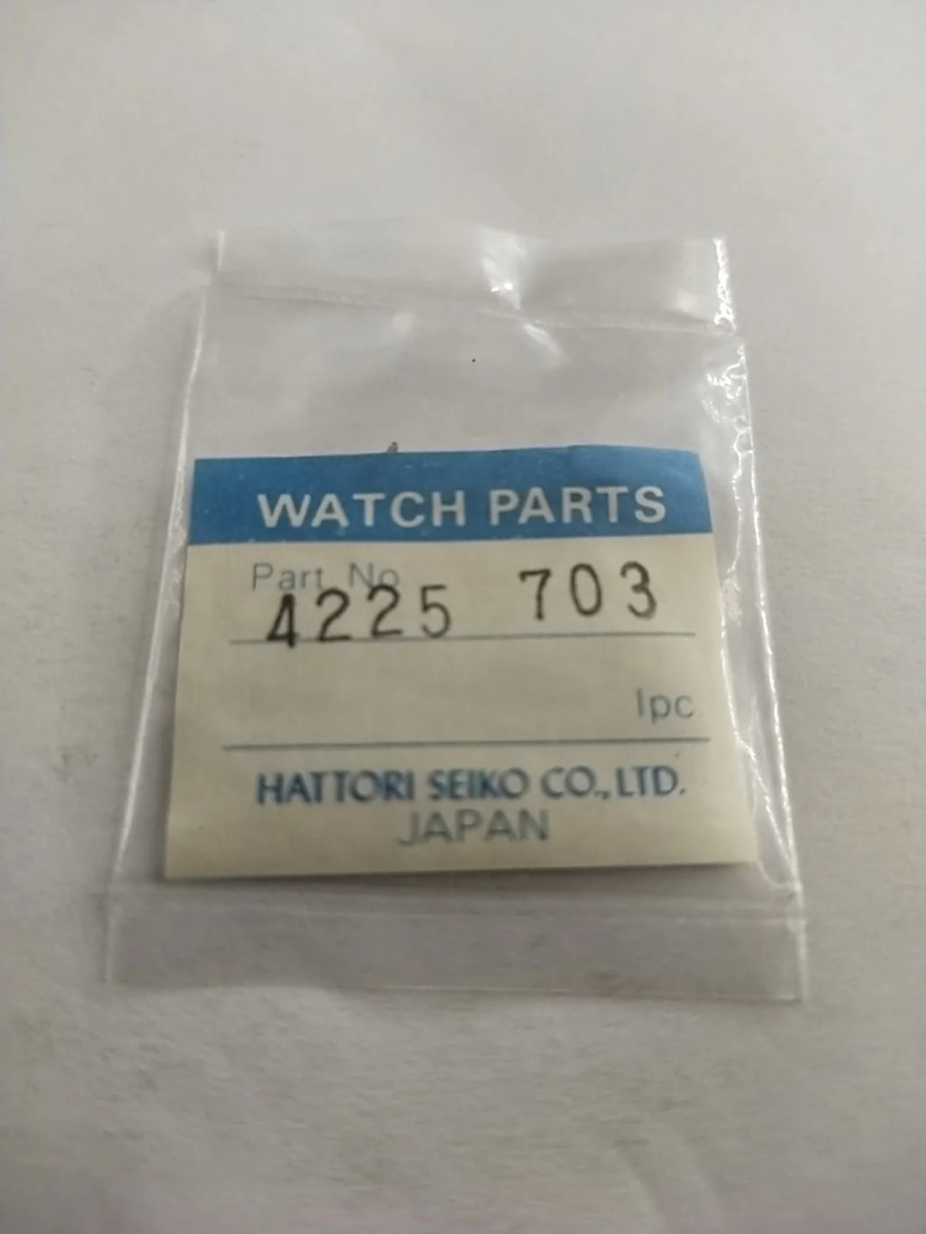 ORIGINAL SEIKO PARTS /BATTERY BRIDLE SPRING / Part . 4225 703