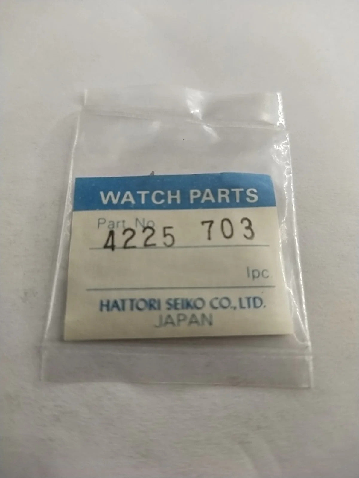 ORIGINAL SEIKO PARTS /BATTERY BRIDLE SPRING / Part . 4225 703