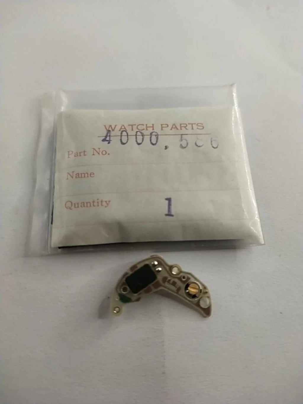 NOS circuit block Seiko Part . 4000 586