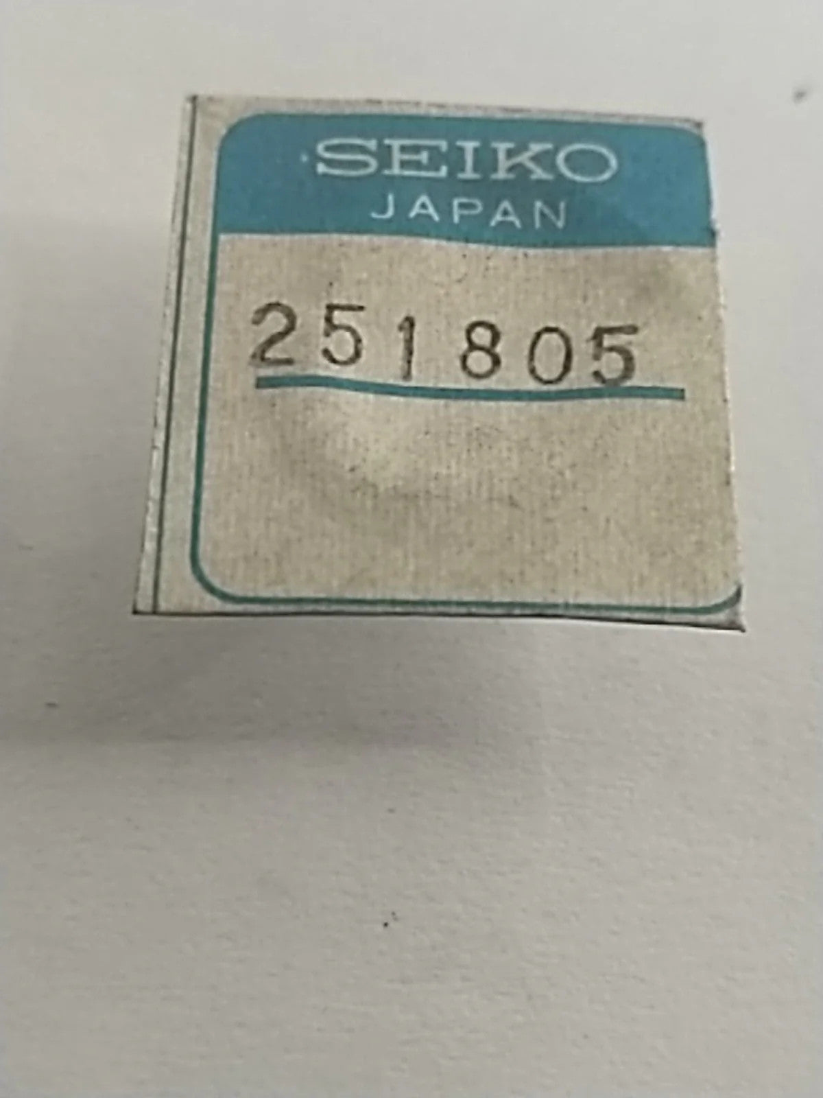 New Old Stock Original Seiko 4006A/4005 escape wheel bell 251 805