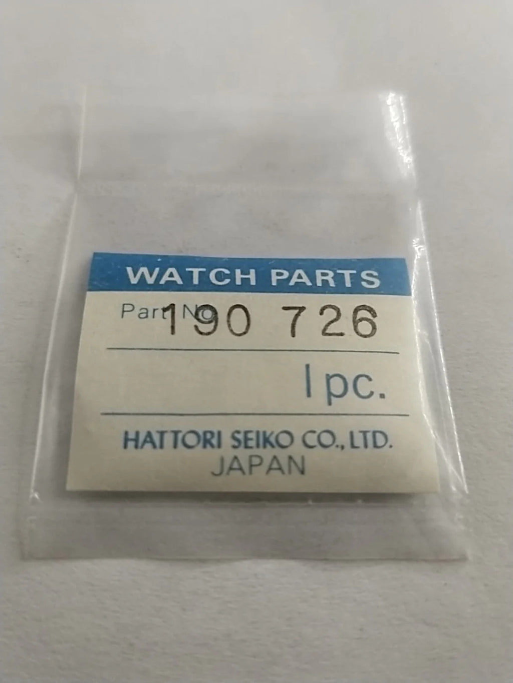 ORIGINAL SEIKO PARTS / Pridge Wheel / Part . 190 726