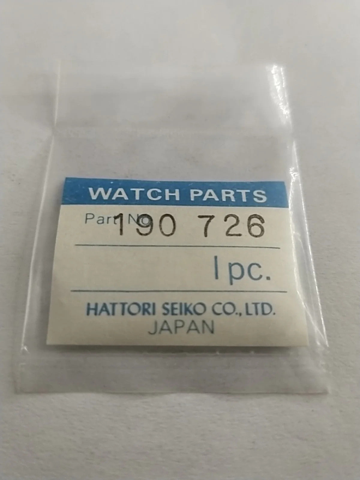 ORIGINAL SEIKO PARTS / Pridge Wheel / Part . 190 726